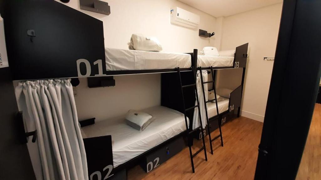 Hostel More SP - Cama De Solteiro Em Dormitório Misto Com 4 Camas