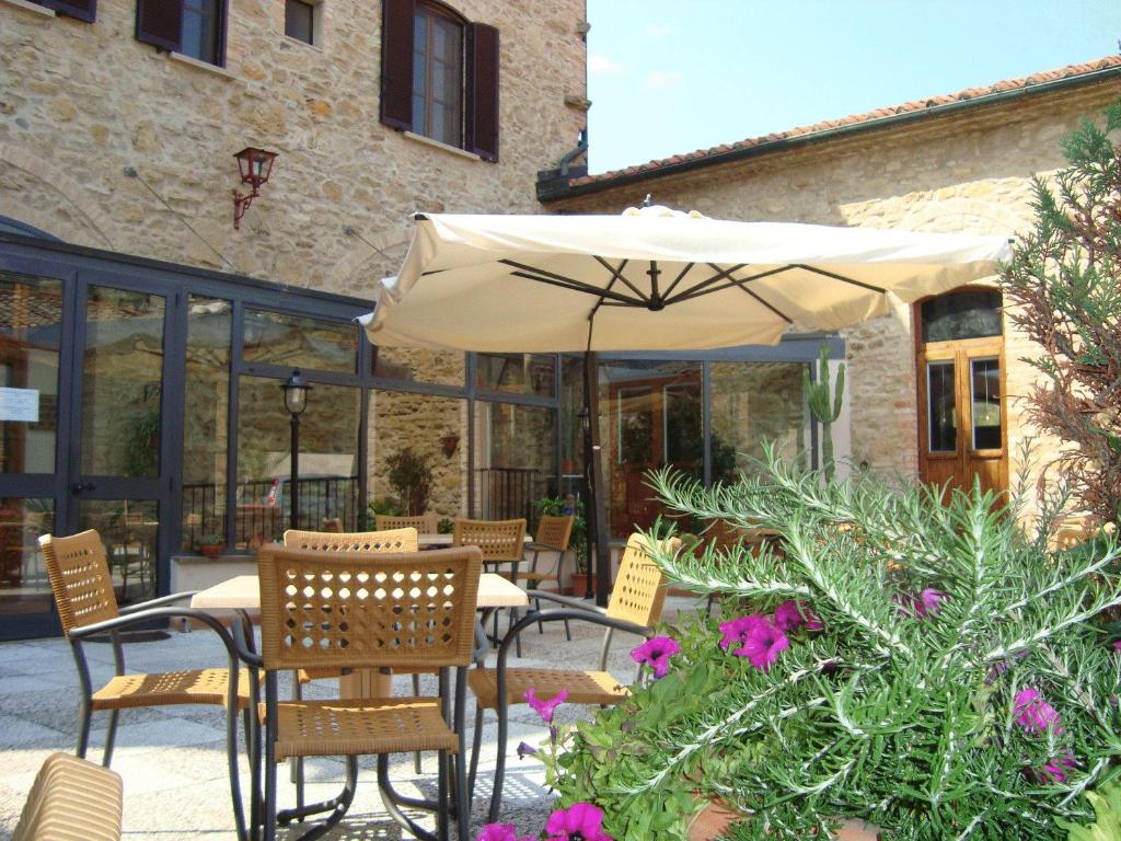 Restaurace v ubytování Il Vecchio Mulino