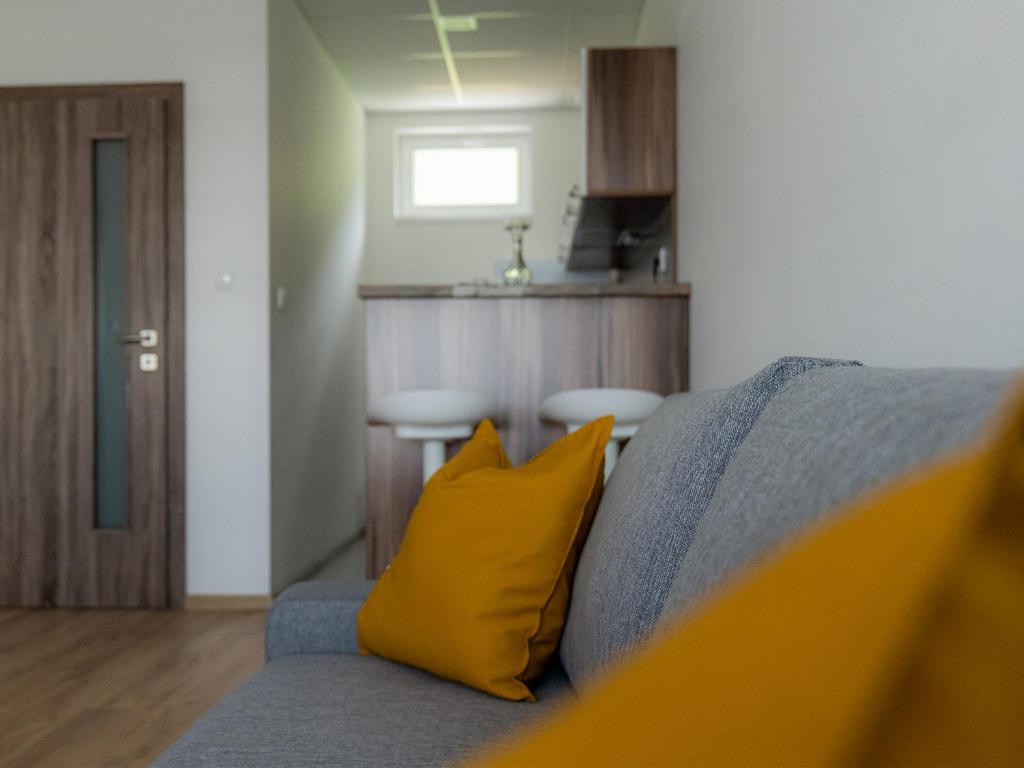 Posezení v ubytování Apartmany Motocentrum