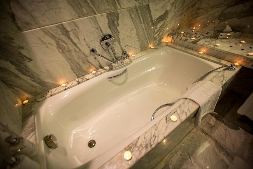 Koupelna v ubytování Hotel Atlantic Agdal