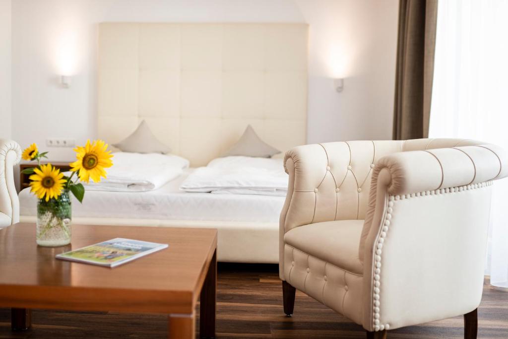 Posezení v ubytování Hotel Mandelhof