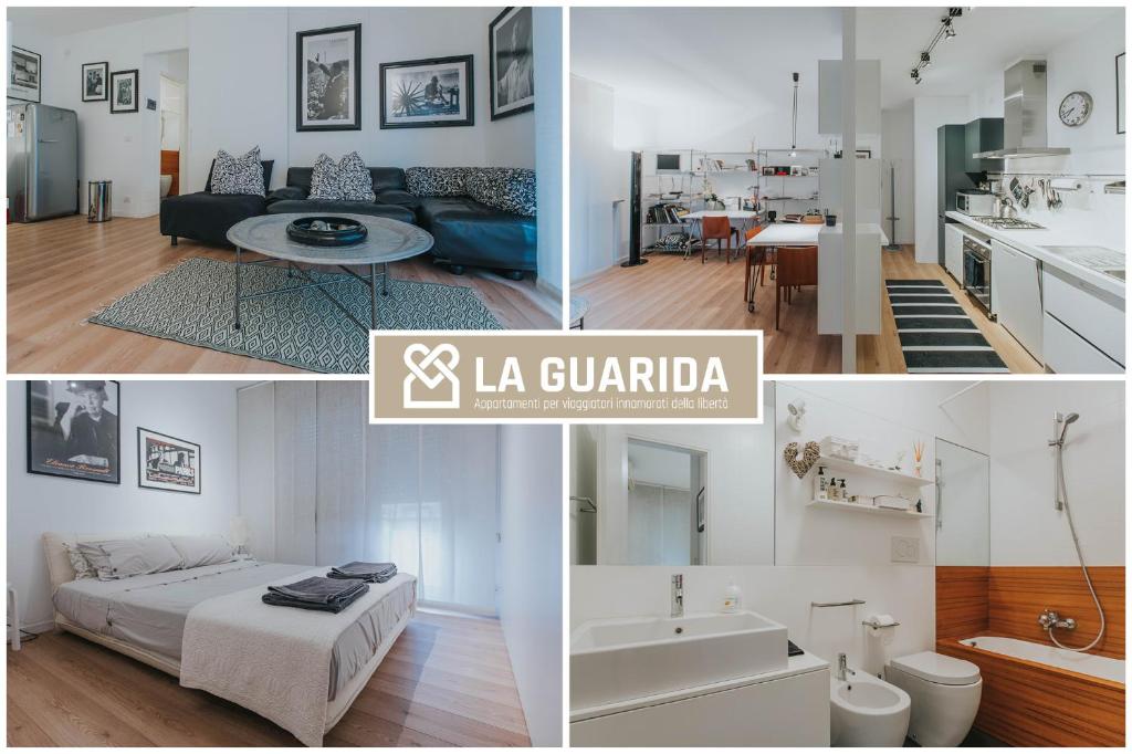 ウーディネにあるRelais Giusti 2 - La Guaridaのリビングとキッチンの写真集