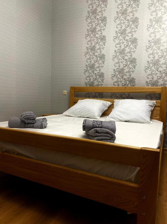 Llit o llits en una habitació de Guest House - Avlabari