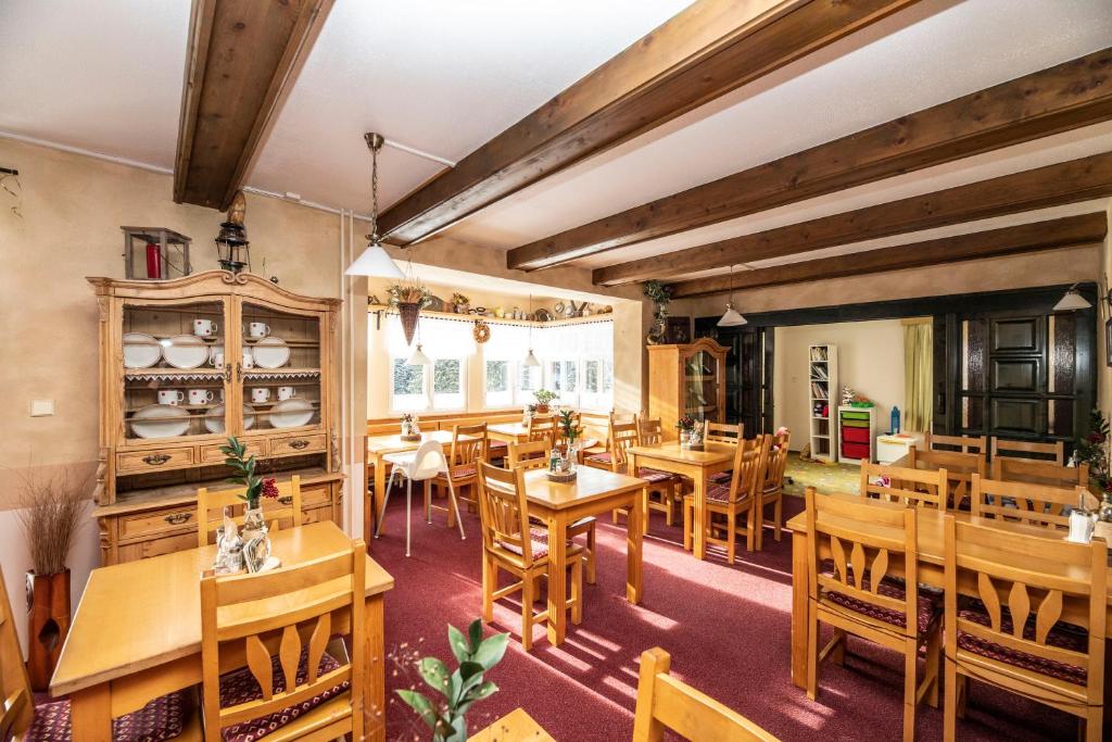 Restaurace v ubytování penzion Vysoká Stráž