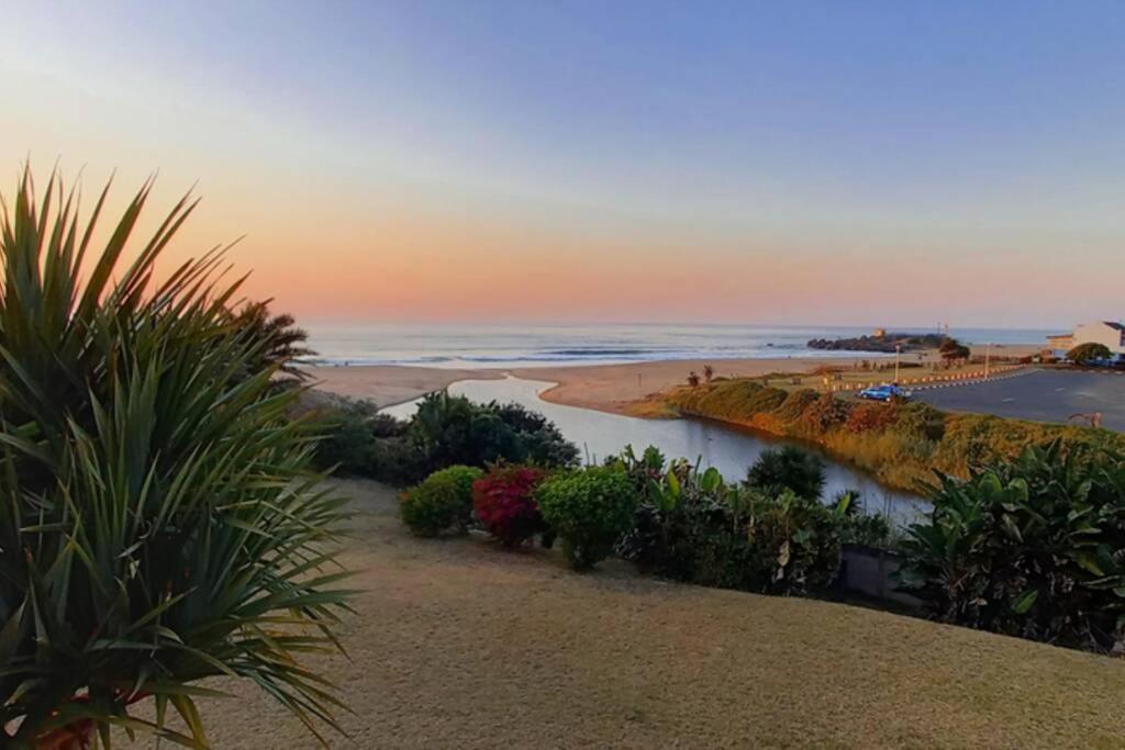 a view of a body of water with a beach at Ocean's 25 in Kingsburgh