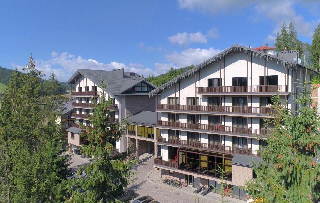 Budova, kde se hotel nachází