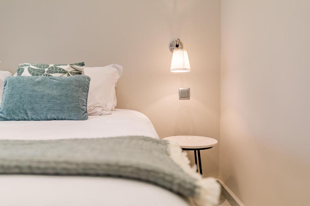 Postel nebo postele na pokoji v ubytování Madrid Rental Flats - Alquiler de Temporada
