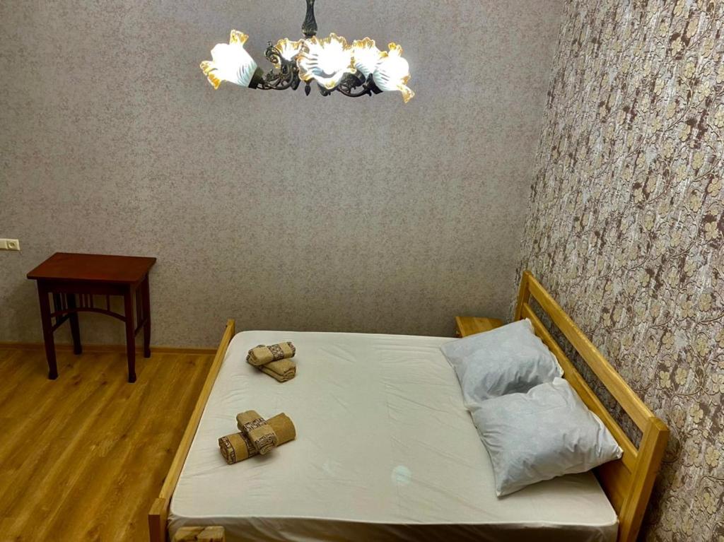 Llit o llits en una habitació de Guest House - Avlabari