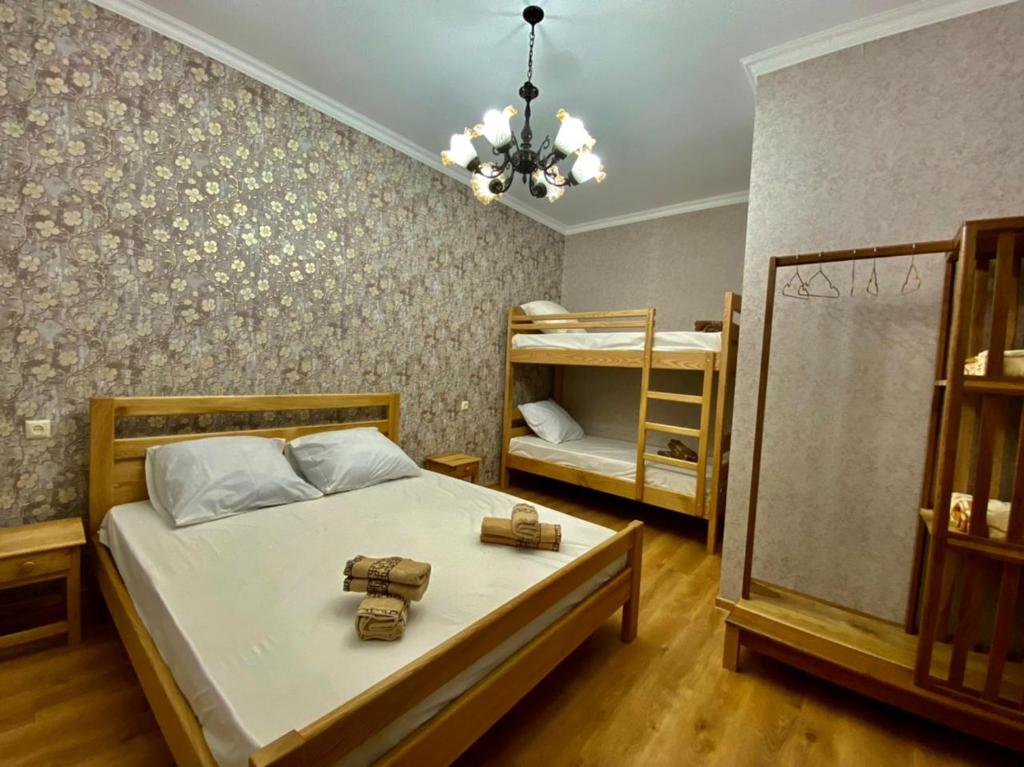Llit o llits en una habitació de Guest House - Avlabari