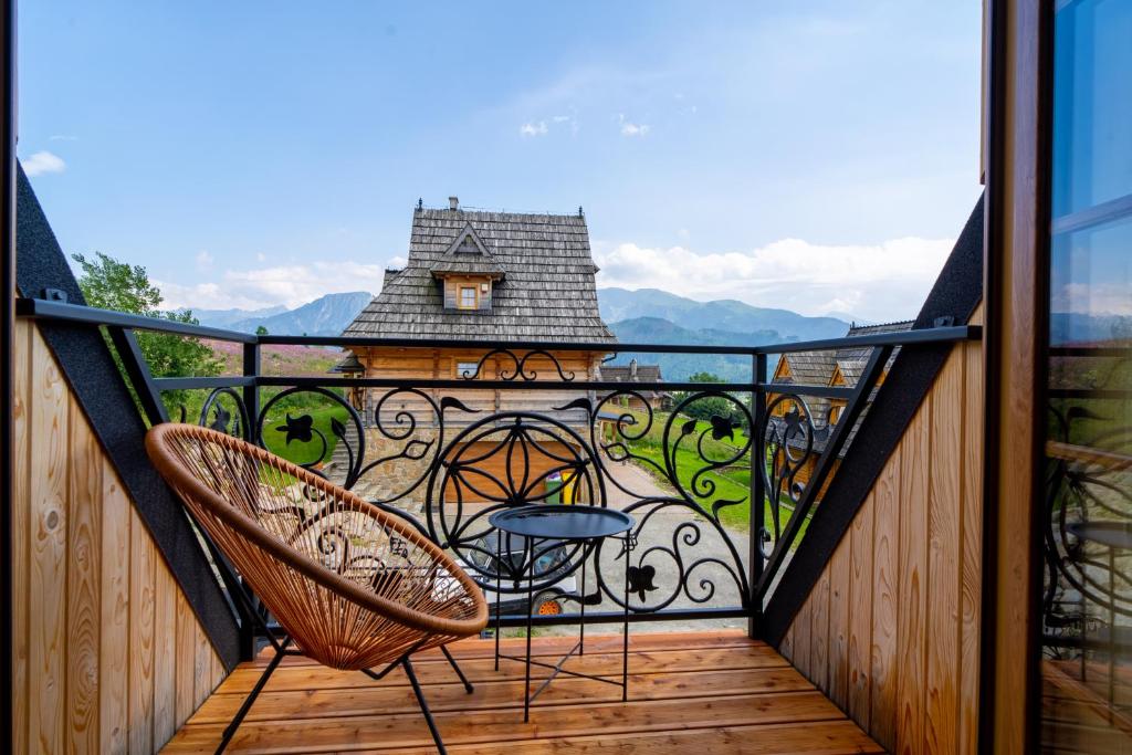Výhľad na hory alebo výhľad na hory priamo z apartmánu