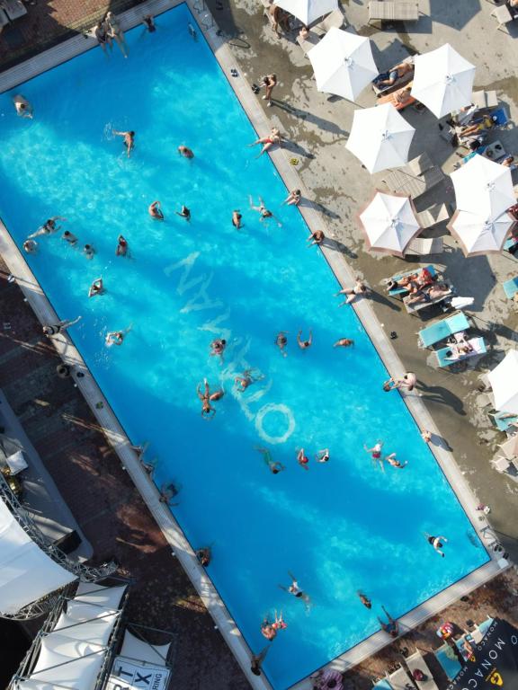 วิวสระว่ายน้ำที่ OTAMAN Resort หรือบริเวณใกล้เคียง
