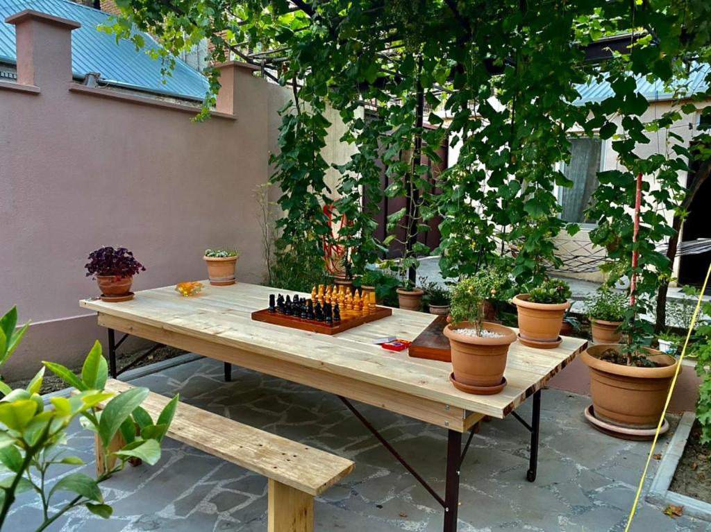 Jardí fora de Guest House - Avlabari