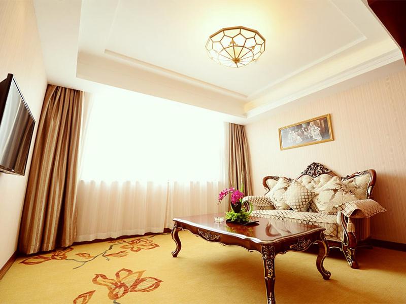 Posezení v ubytování Vienna Hotel Shanghai Jiading New City