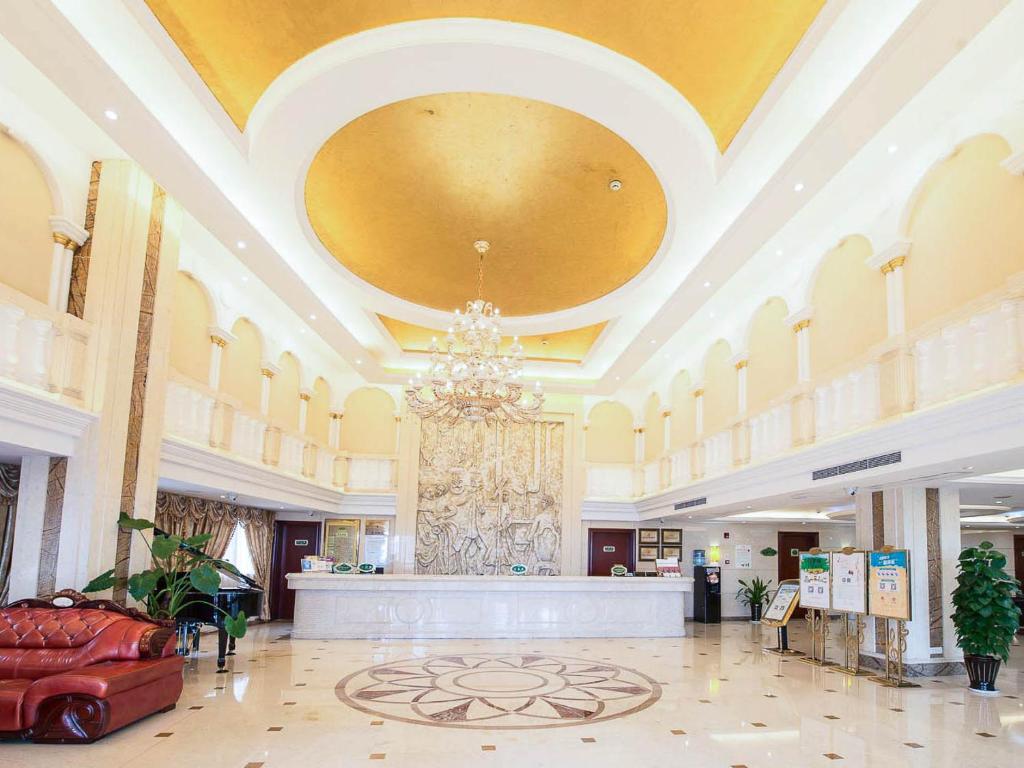 Χώρος καθιστικού στο Vienna Hotel Shanghai Hongqiao Airport Center