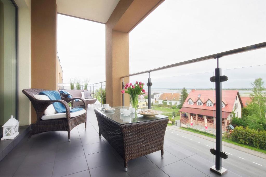 Balkón nebo terasa v ubytování Tristan Hotel & SPA