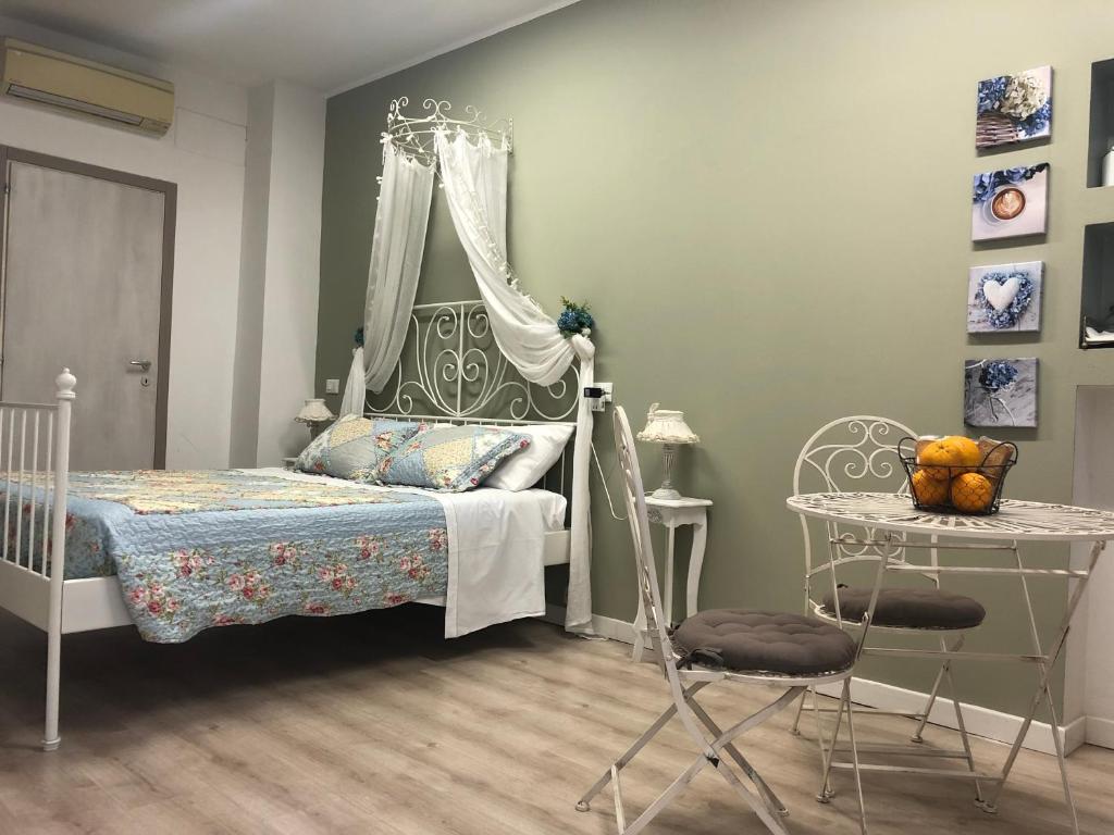 Postel nebo postele na pokoji v ubytování Residenza Fiori di Grano