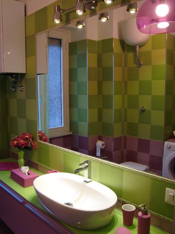 A bathroom at La Casa Dei Gerani