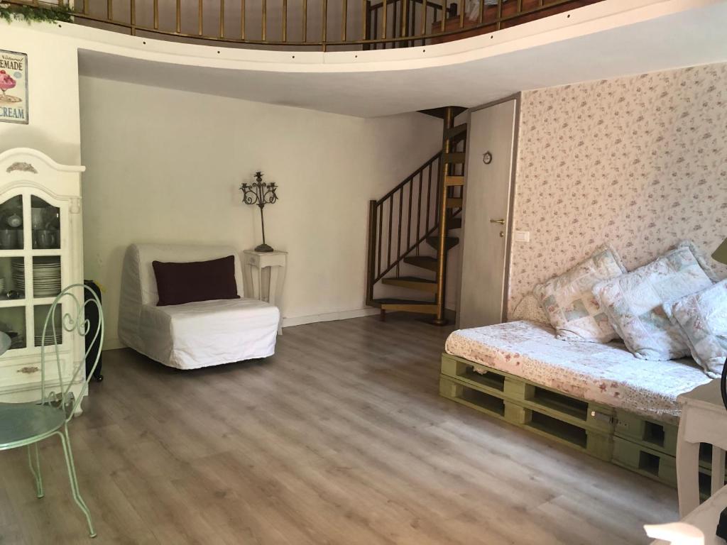 Postel nebo postele na pokoji v ubytování Residenza Fiori di Grano