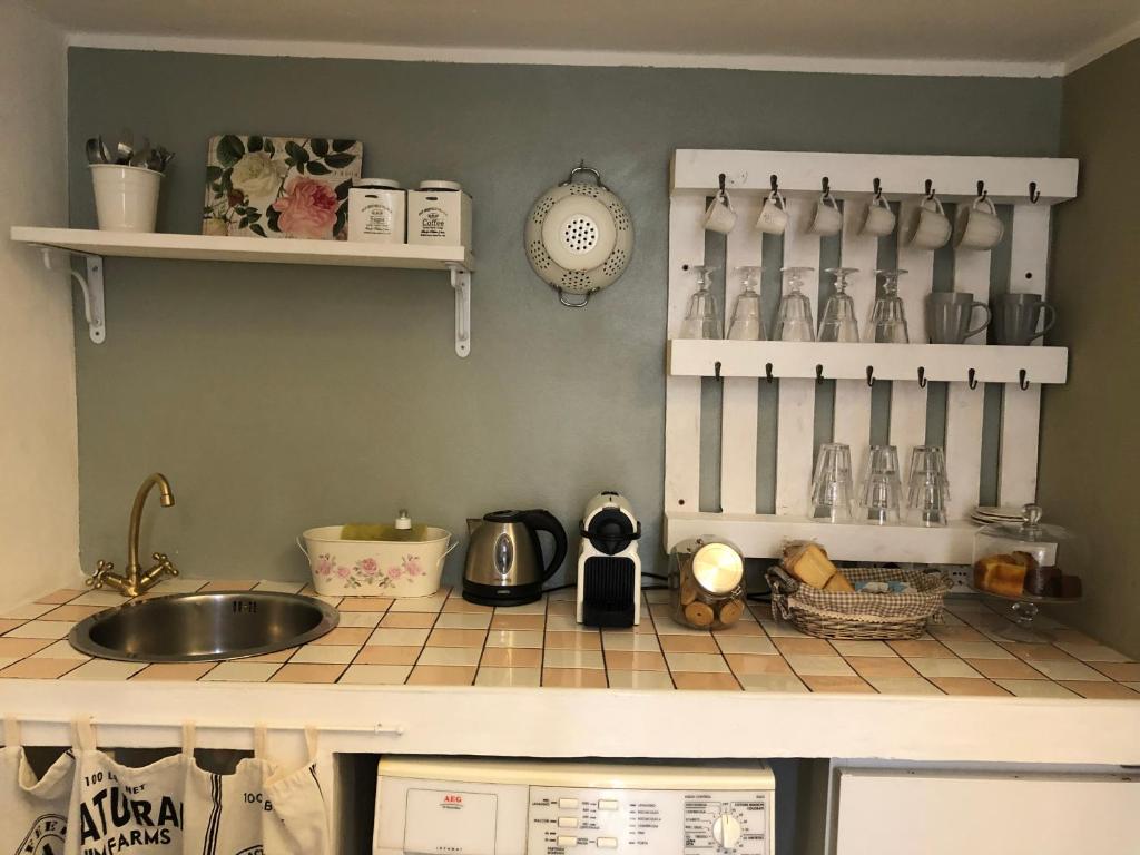 Kuchyň nebo kuchyňský kout v ubytování Residenza Fiori di Grano