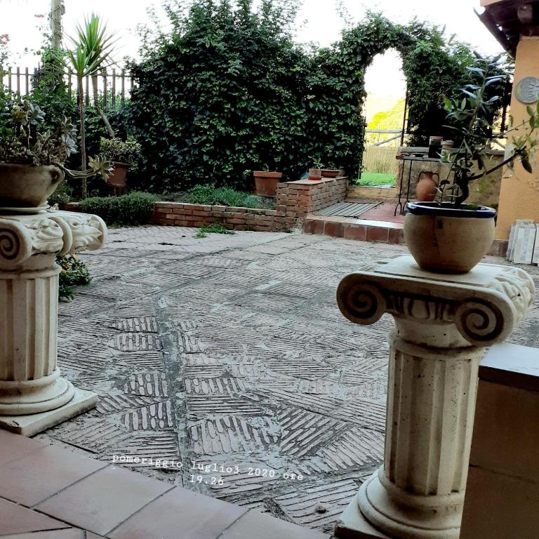 Zahrada ubytování CASA DEGLI OLEANDRI