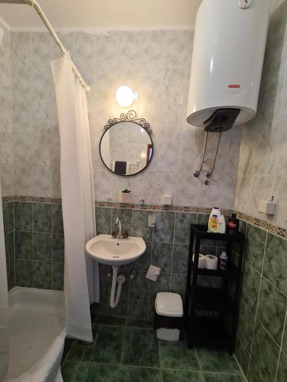 Koupelna v ubytování Apartman Rosemary