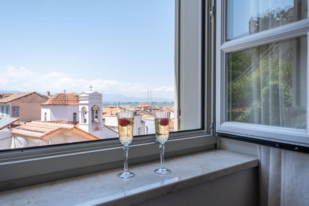 Nápoje v ubytování Grand Sarai Nafplio