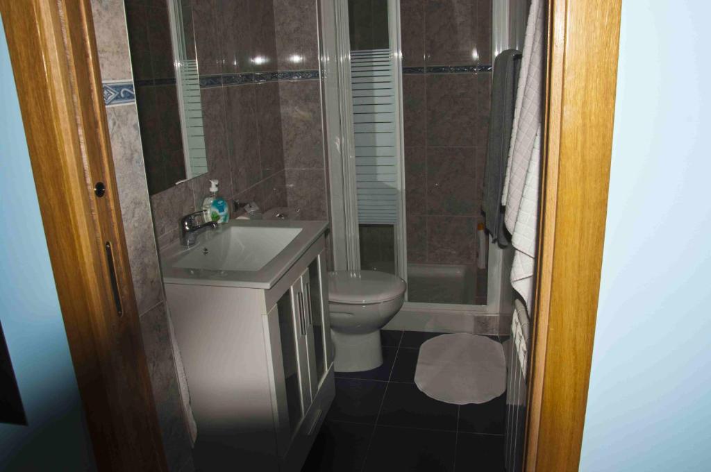 Łazienka w obiekcie La casa del rebote