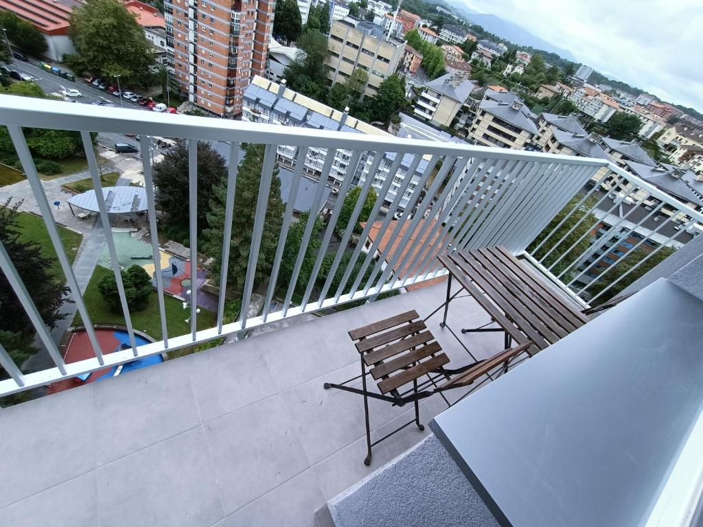 Balkón alebo terasa v ubytovaní SM18 Apartment