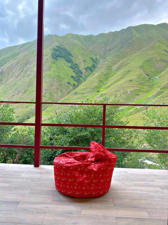 Nespecifikovaný výhled na hory nebo výhled na hory při pohledu z bed and breakfast