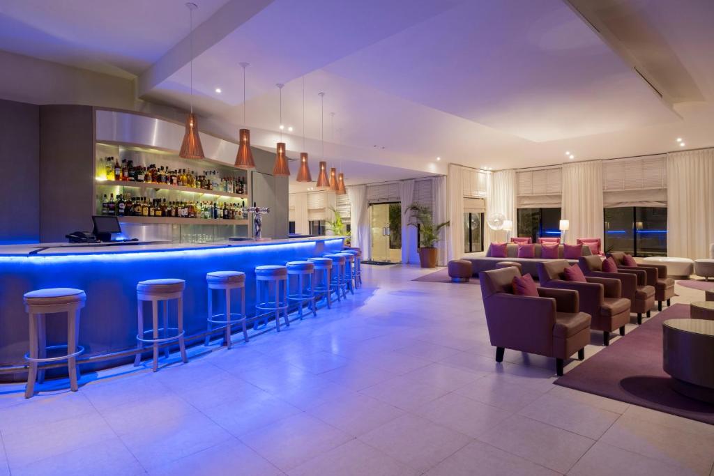 Posezení v ubytování Hotel NYX Cancun