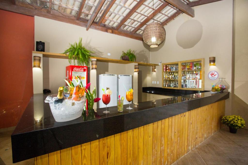 Nápoje v ubytování Monte Pascoal Praia Hotel