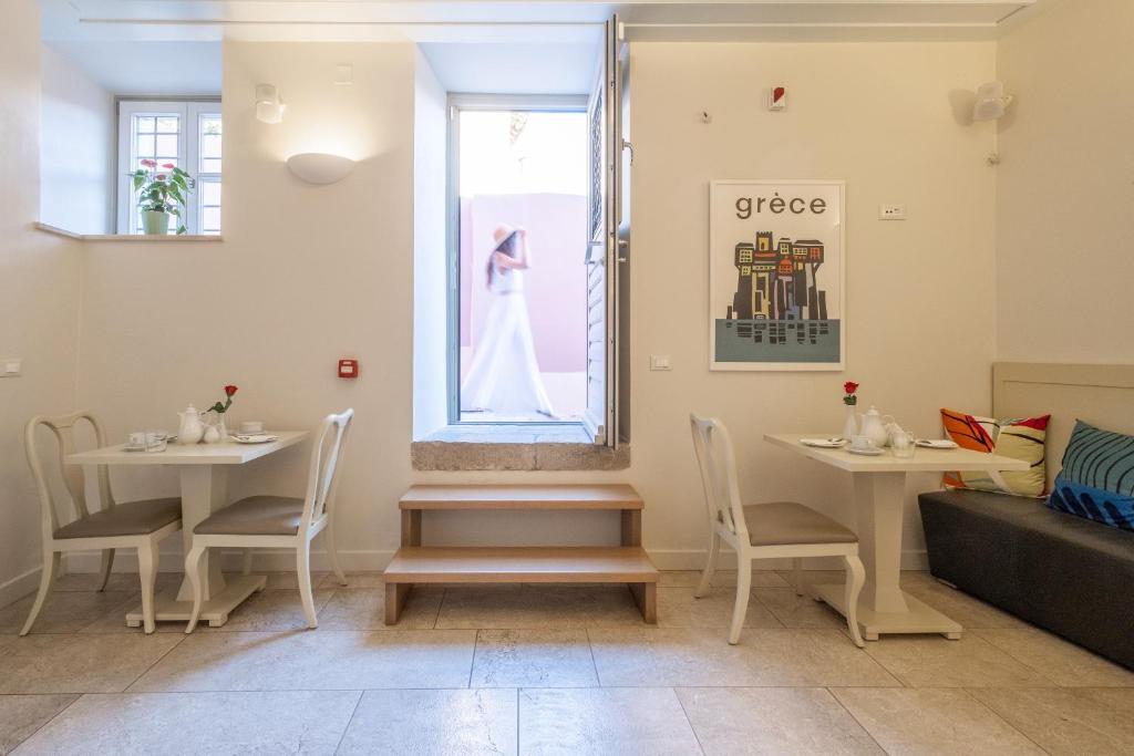 Posezení v ubytování Grand Sarai Nafplio