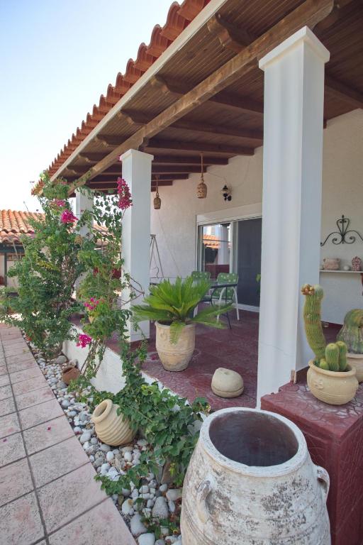 Zahrada ubytování Villa Ioanna