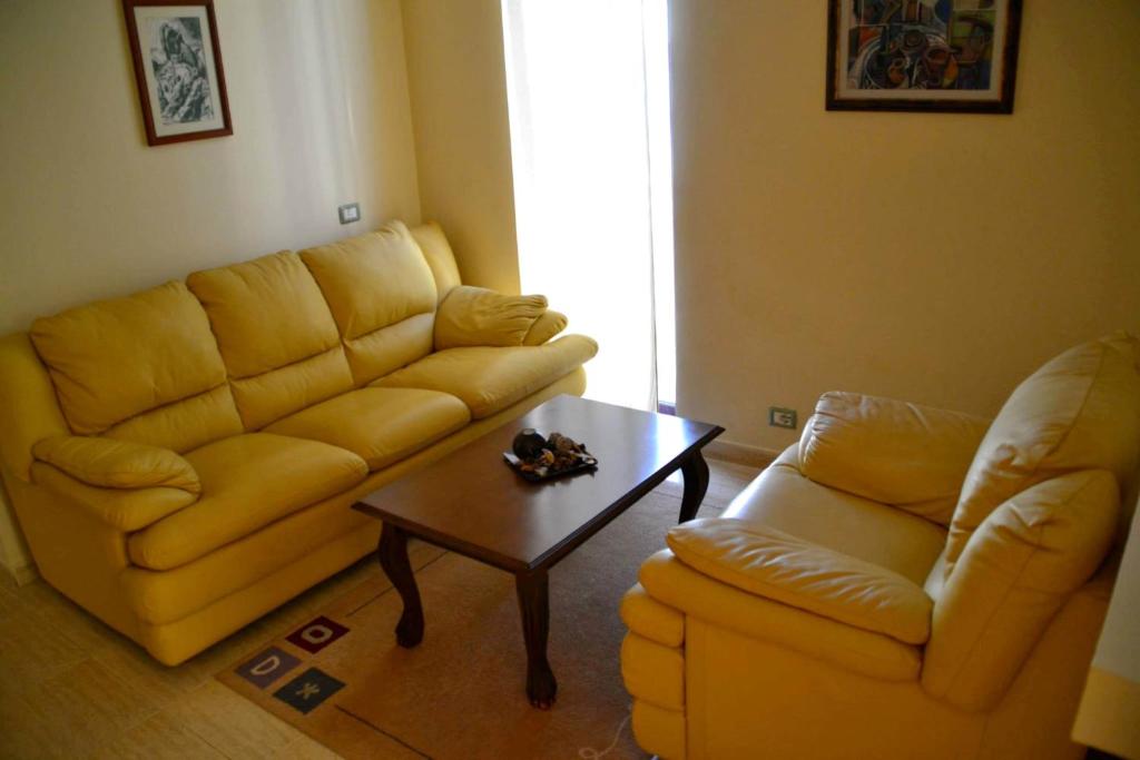 Posezení v ubytování Akropoli Hotel