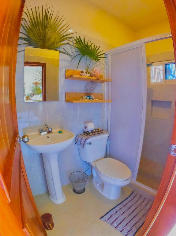 Koupelna v ubytování Hotel Jaiba Mahahual - Adults Only