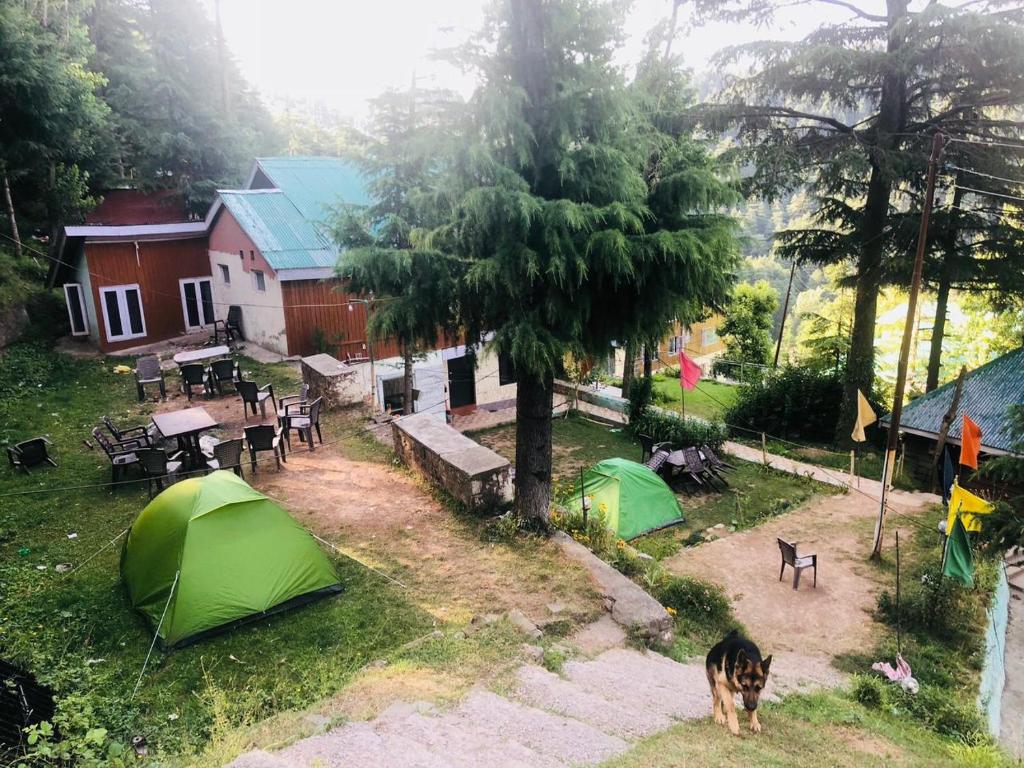 Vaade basseinile majutusasutuses Homestay Neelkanth või selle lähedal