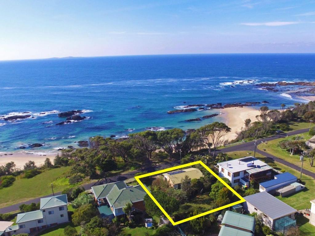 A bird's-eye view of Magical Mystery Bay Road
