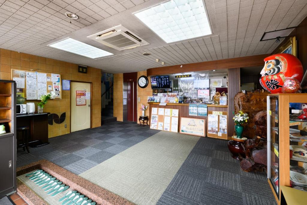 TV a/nebo společenská místnost v ubytování Tabist HotelNakajima Fuji