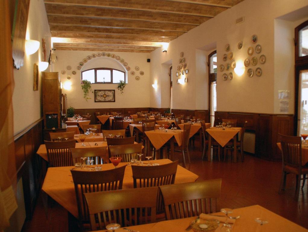 Restaurace v ubytování Il Vecchio Mulino