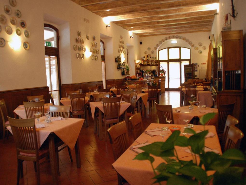 Restaurace v ubytování Il Vecchio Mulino