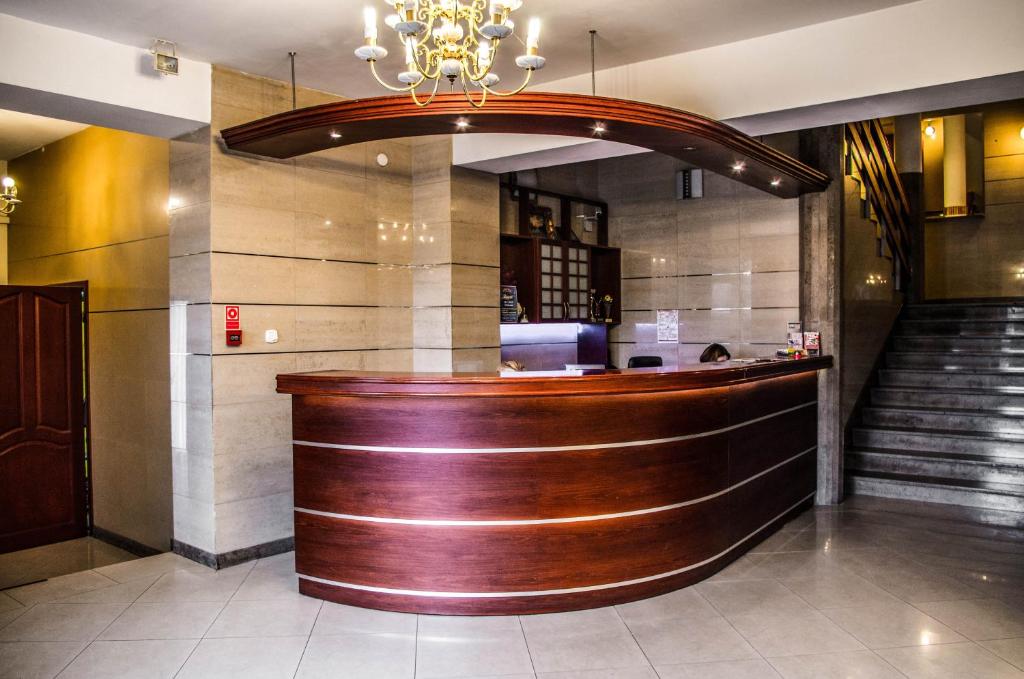 Vstupní hala nebo recepce v ubytování Hotel Groman