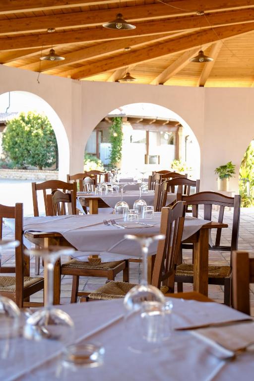 Restaurace v ubytování Masseria Crocco