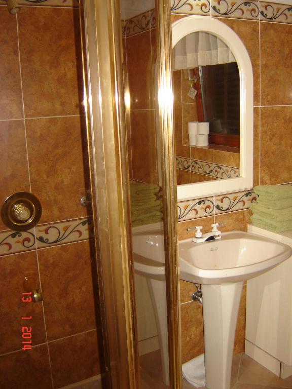 Koupelna v ubytování Accommodation Tomcuk