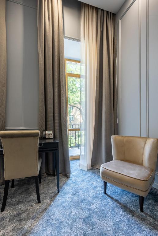 Posezení v ubytování Dvoryansky Hotel