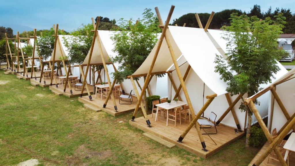 Zahrada ubytování Kampaoh Somo Playa
