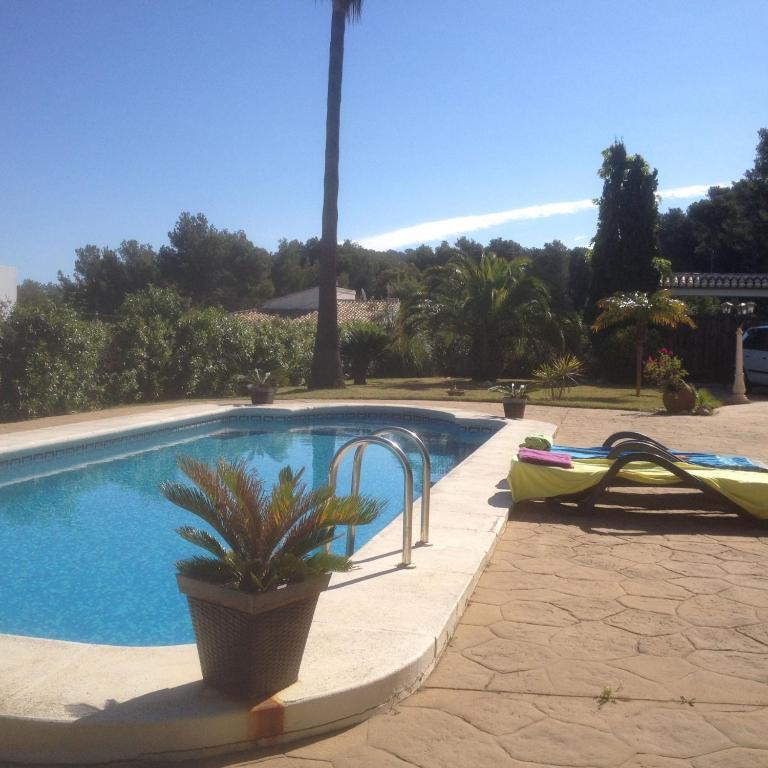The swimming pool at or close to Arp