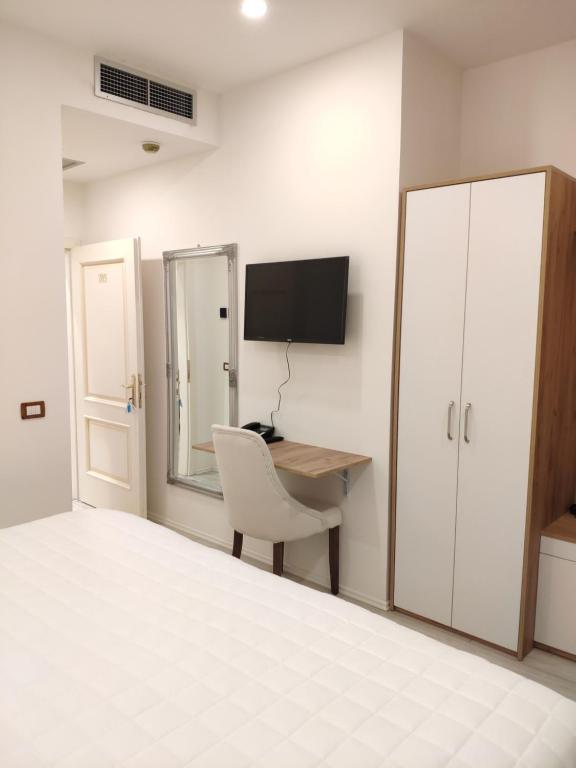 TV a/nebo společenská místnost v ubytování Hotel TREVA
