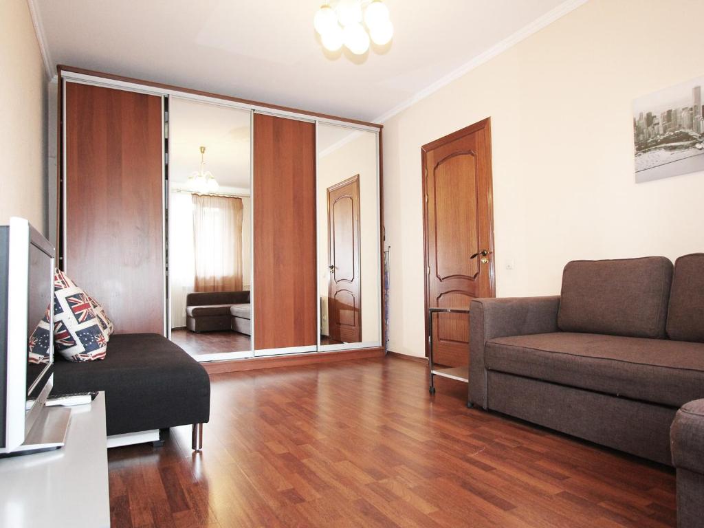 Zona de estar de ApartLux Yaroslavskaya