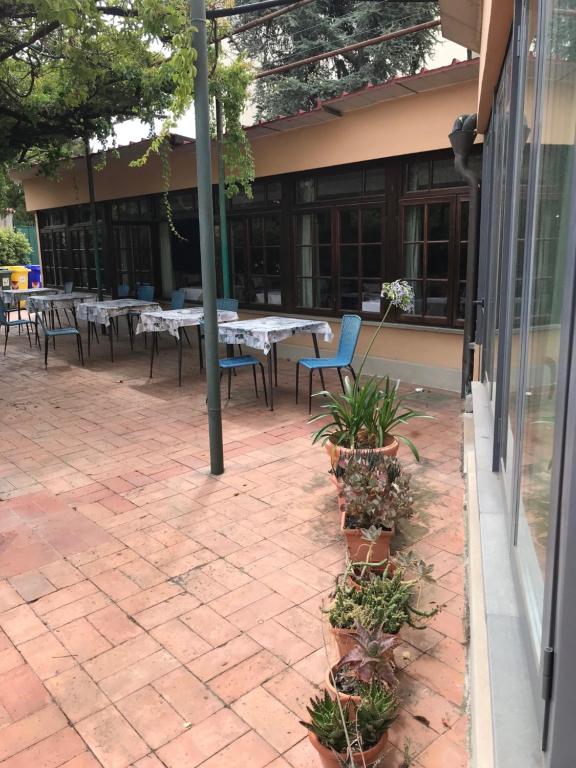 Restauracja lub miejsce do jedzenia w obiekcie Hotel Amico Fritz
