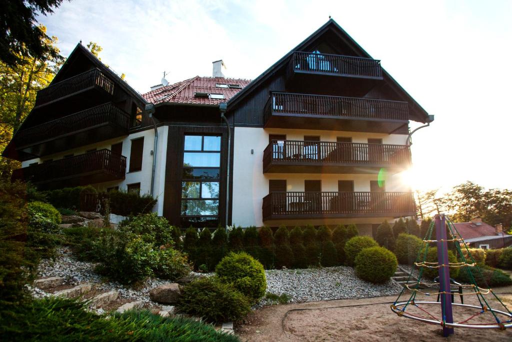 Budova, v ktorej sa apartmán nachádza